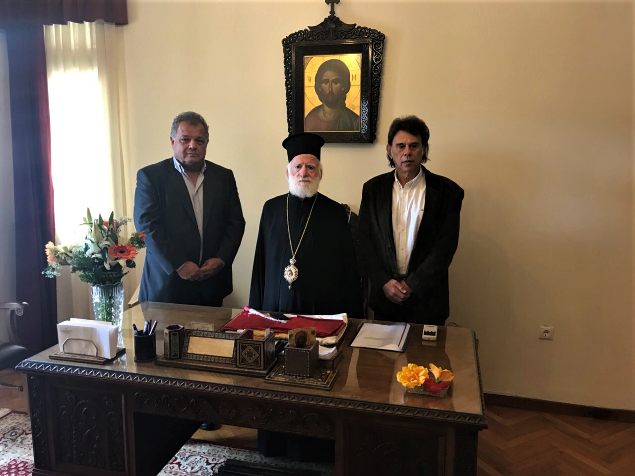 Συνάντηση Ενεργών Πολιτών με τον Αρχιεπίσκοπο Κρήτης