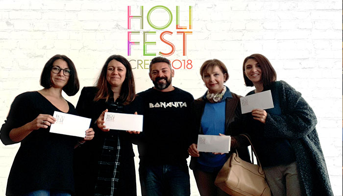 To “Holi Fest” ενισχύει τέσσερα κοινωφελή σωματεία στα Χανιά