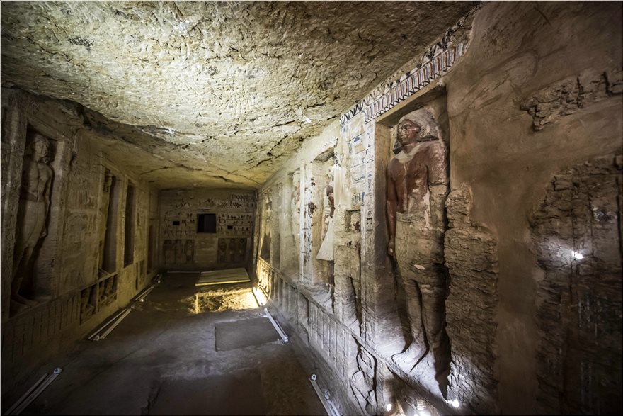 Αίγυπτος: Στο «φως» τάφος 4.400 χρόνων της εποχής του Φαραώ Νεφερίρκαρ
