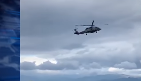 Σοκαριστικό βίντεο με ελικόπτερο που το παρέσυραν άνεμοι πάνω απ’το Αίγιο