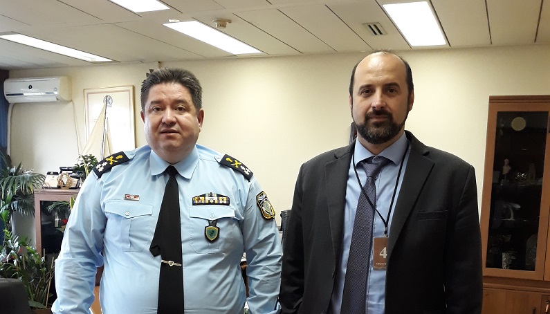 Συνάντηση Θ. Σταθάκη με τον Υπαρχηγό της Ελληνικής Αστυνομίας