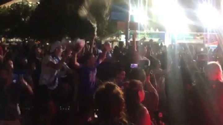 Δείτε τους πανηγυρισμούς Ελλήνων στην Μελβούρνη μετά τον νικητήριο πόντο