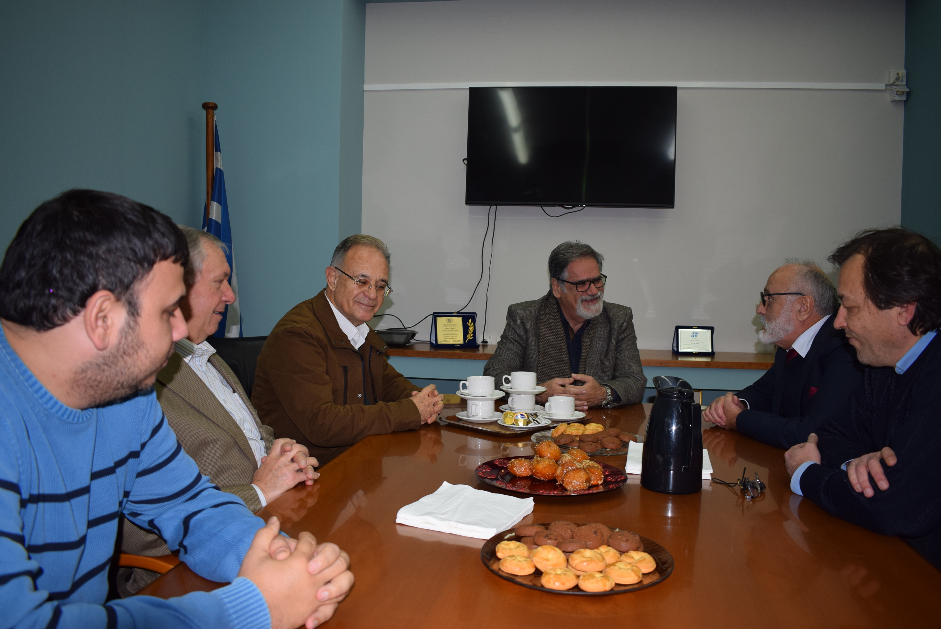 Συνάντηση του Π. Κουρουμπλή με αυτοδιοικητικούς στην Α. Κρήτη