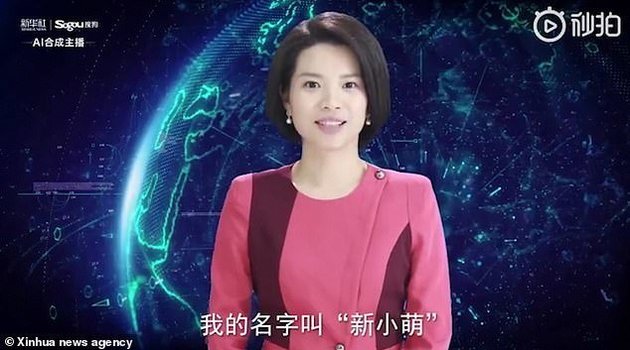 Η πρώτη ψηφιακή παρουσιάστρια ειδήσεων είναι Κινέζα και ήρθε για να μείνει