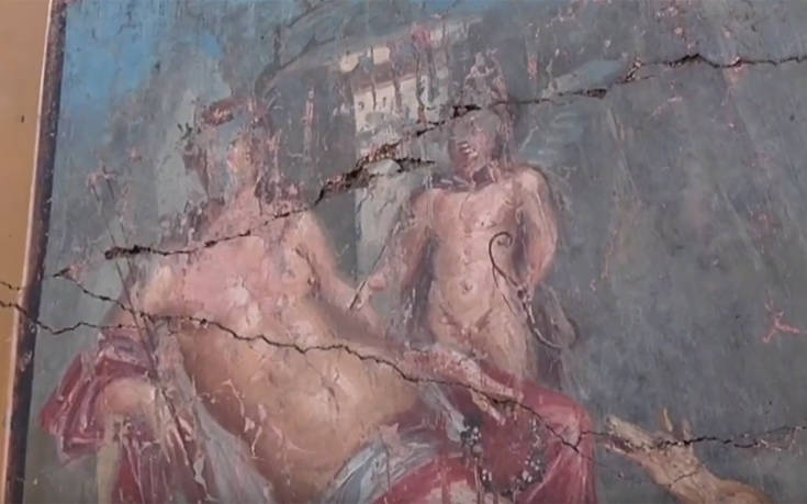 Ο πανέμορφος Νάρκισσος που ανακαλύφθηκε σε τοίχο της Πομπηίας