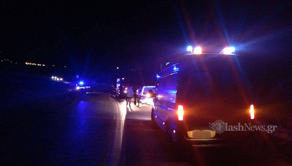 Τροχαίο ατύχημα με 5 τραυματίες στο Ηράκλειο – Εγκλωβίστηκε ο ένας στο όχημα
