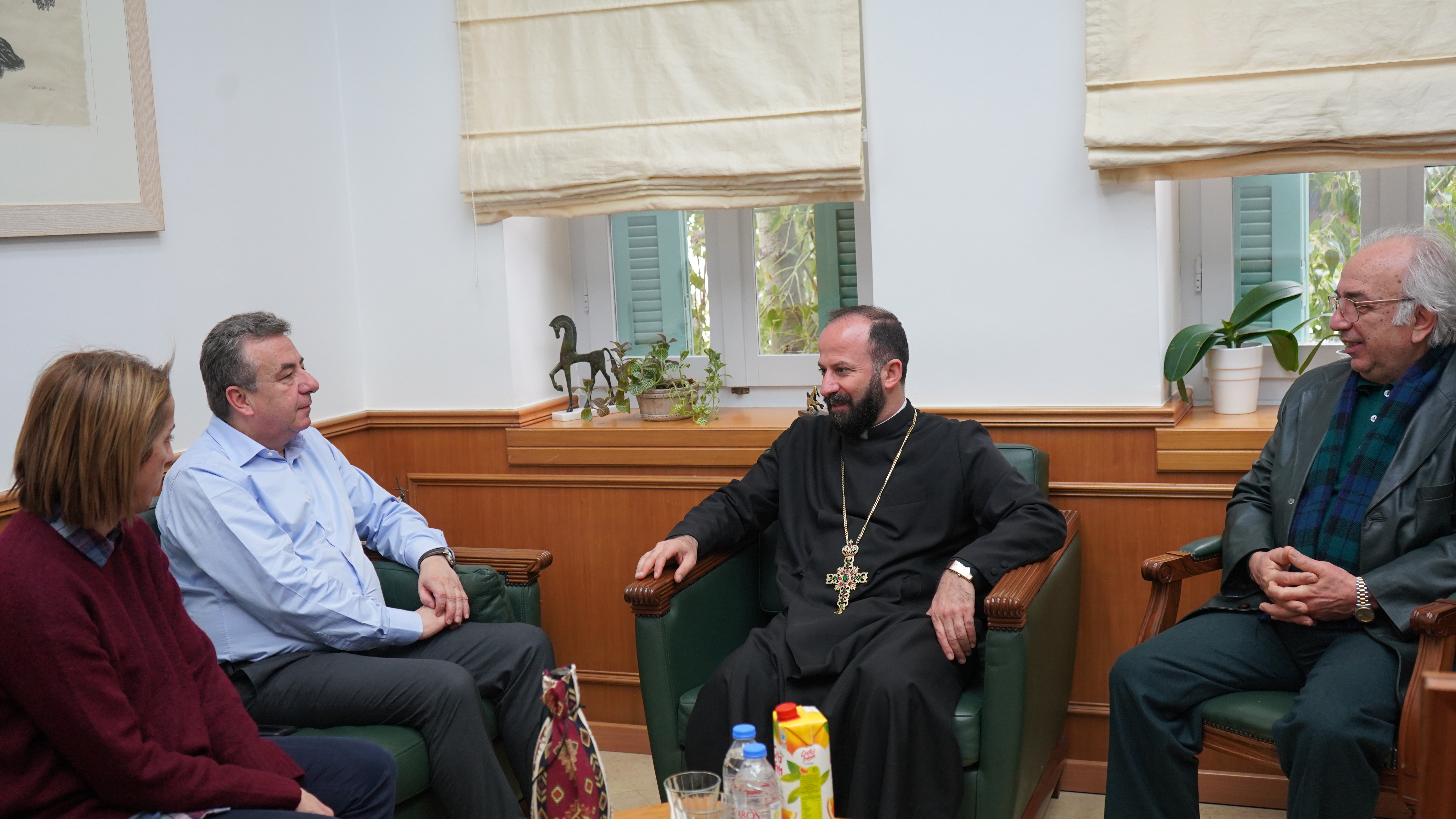 Συνάντηση Περιφερειάρχη με Αντιπροσωπεία της Αρμενικής Εκκλησίας