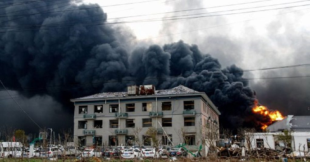 Κίνα: Στους 78 ανήλθαν οι νεκροί από την έκρηξη σε χημικό εργοστάσιο