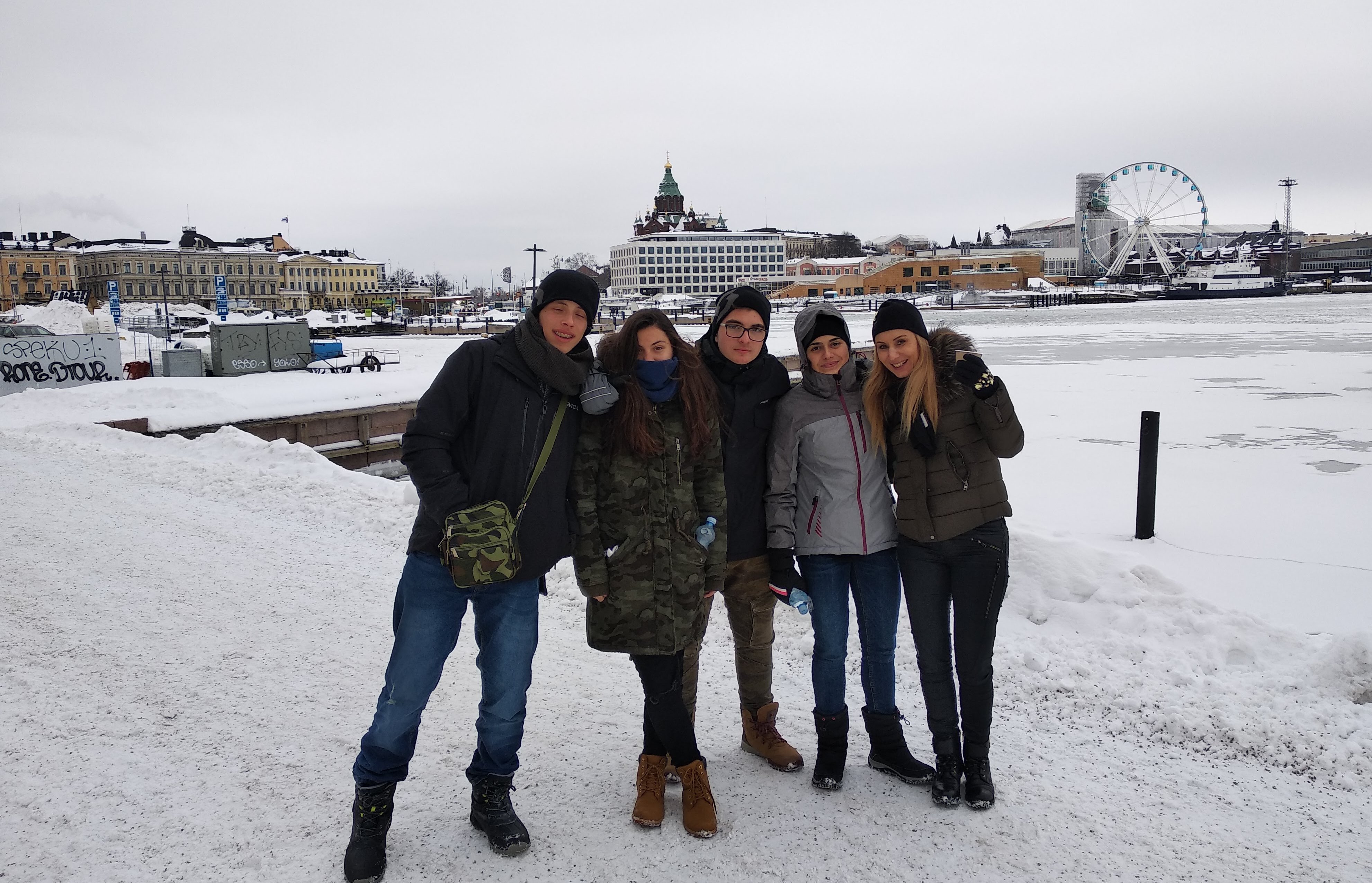 Επίσκεψη του 4ου Γυμνασίου Χανίων στη παγωμένη Φινλανδία