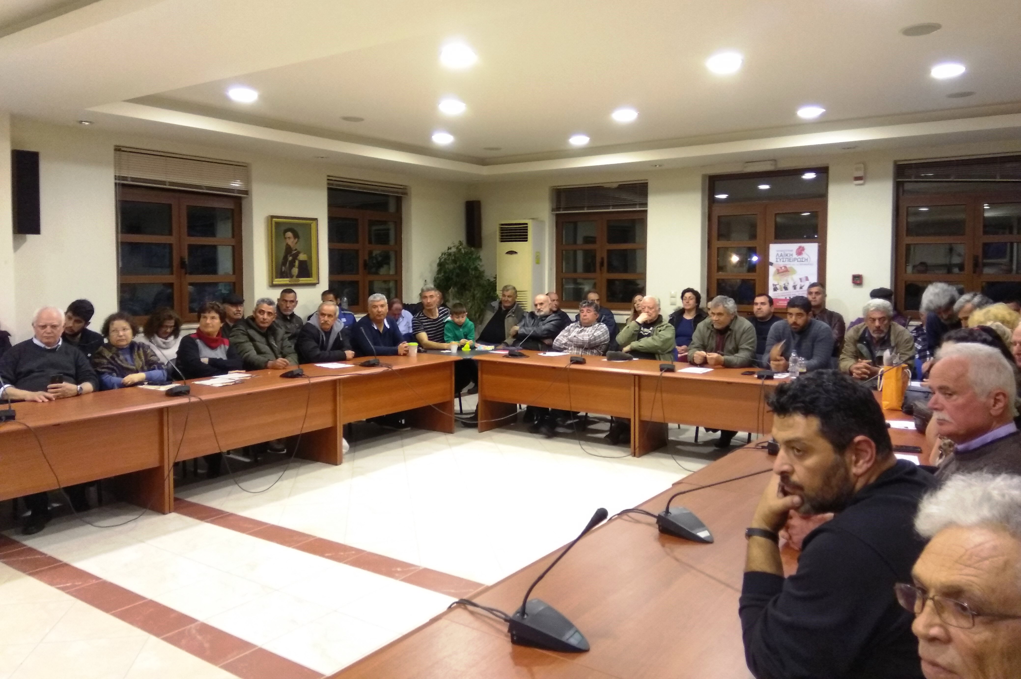 Αυτοί είναι οι 40 υποψήφιοι της «Λαϊκής Συσπείρωσης» στον Δήμο Αποκορώνου (φωτο)