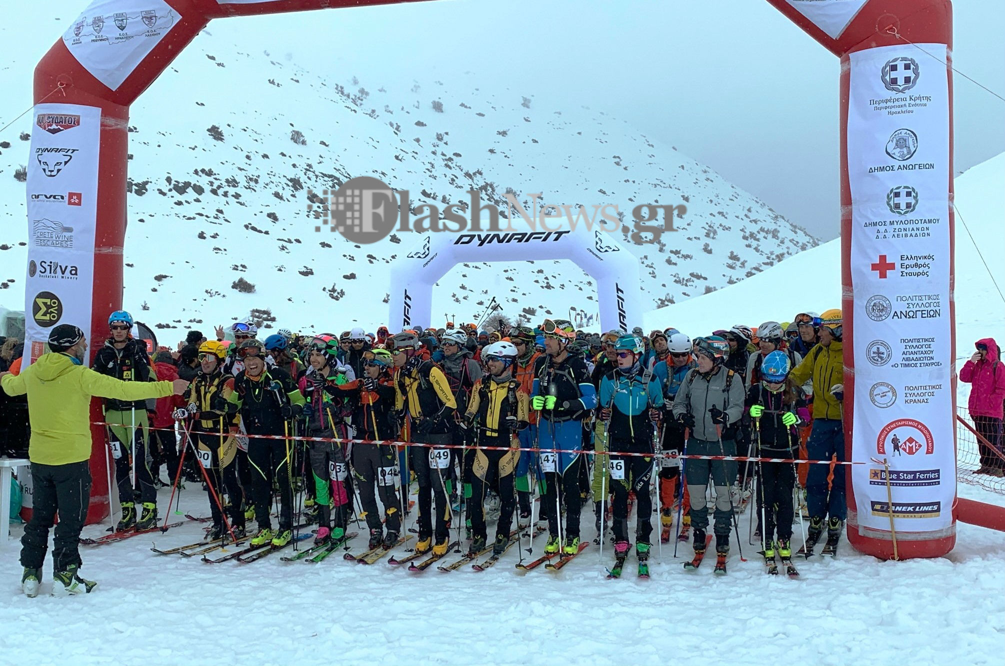 Pierra Creta: Δεκάδες αθλητές στον νοτιότερο αγώνα ορειβατικού σκι στην Ευρώπη (φωτο-vid)
