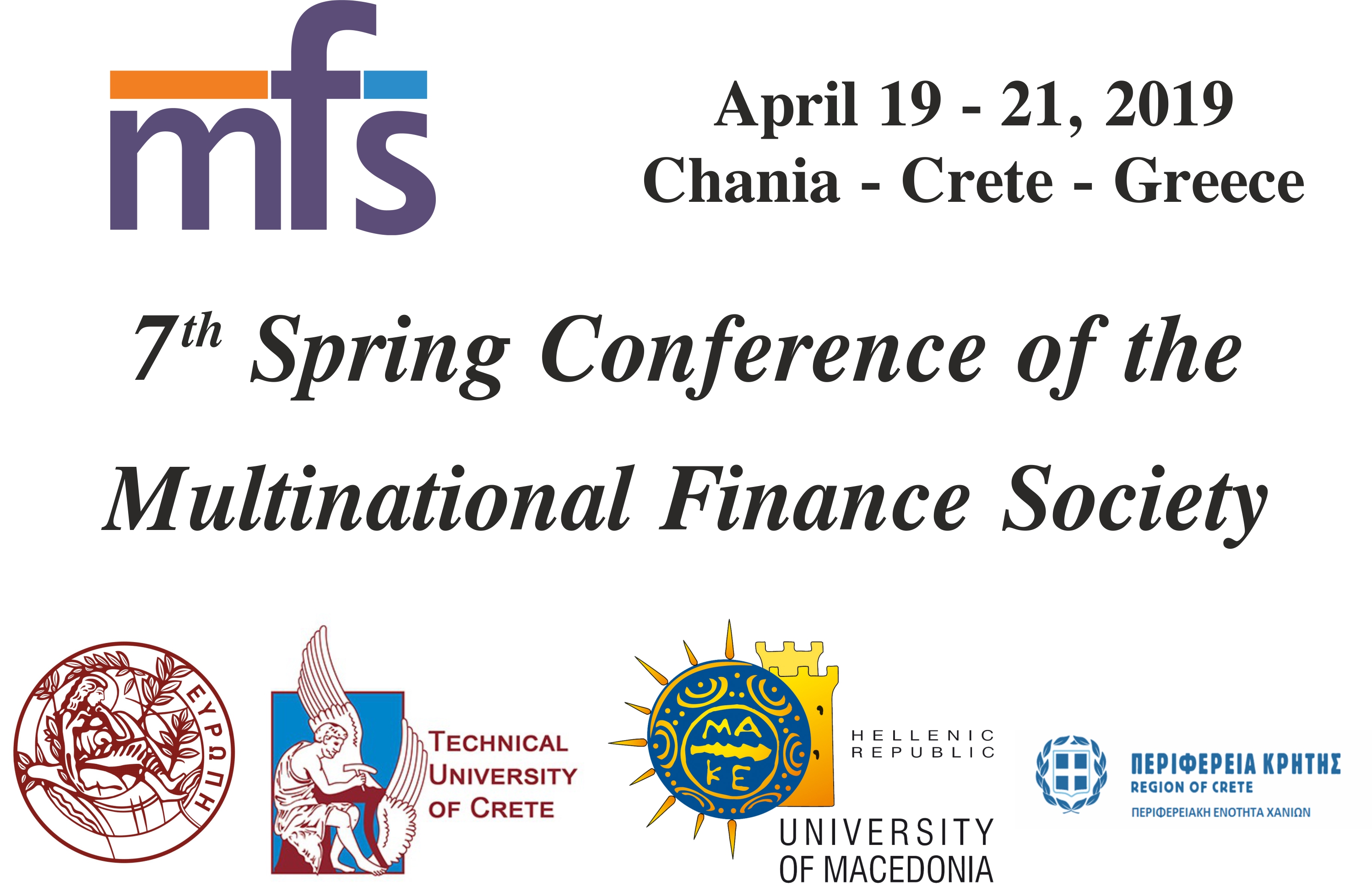 Διεθνές επιστημονικό συνέδριο στα Χανιά για θέματα Χρηματοοικονομικής Επιστήμης