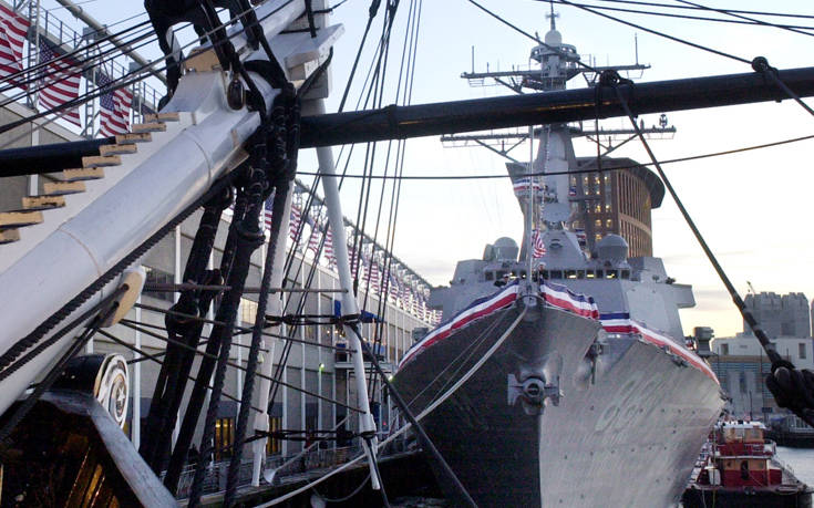 Αμερικανικό πολεμικό πλοίο σε διαφιλονικούμενα ύδατα που διεκδικεί η Κίνα
