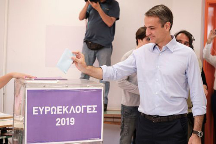 Ψήφισε ο Κ.Μητσοτάκης στην Κηφισιά:Αύριο θα ξημερώσει μια νέα φωτεινή μέρα για την πατρίδα