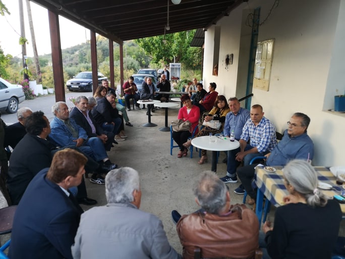 Σε ΟΑΚ, Ένωση Ξενοδόχων και χωριά του δήμου ο Γιάννης Μαλανδράκης με υποψήφιους του
