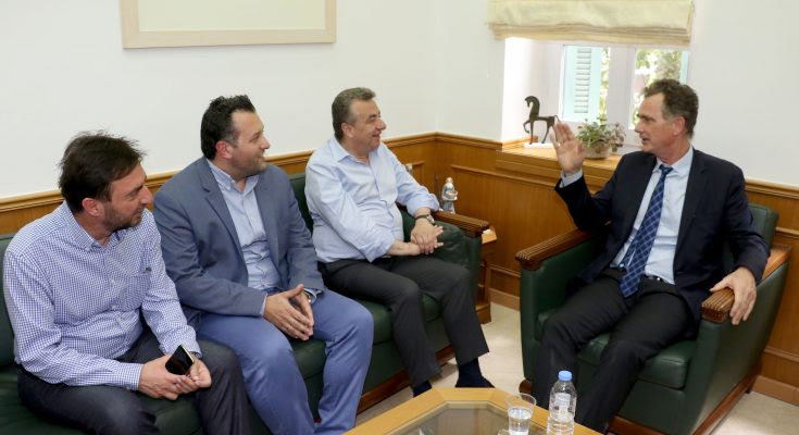 Περιοδεία του υποψήφιου Ευρωβουλευτή του ΚΙΝΑΛ Νίκου Παπανδρέου στο Ηράκλειο