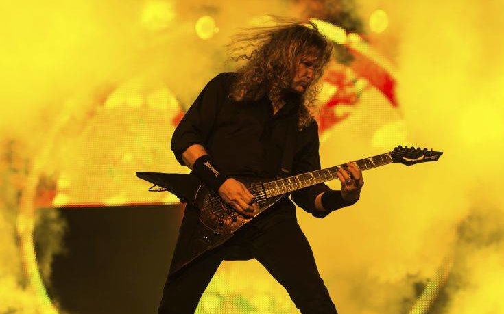 Με καρκίνο στο λαιμό διαγνώστηκε ο τραγουδιστής των Megadeth
