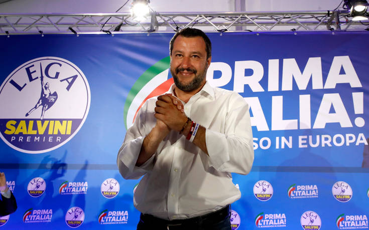 Ακόμα πιο ισχυρός ο Σαλβίνι μετά το β΄γύρο των δημοτικών εκλογών στην Ιταλία