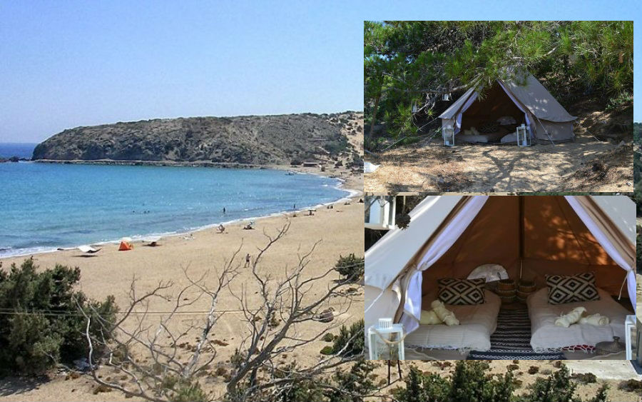 Η απάντηση της ομάδας που έστησε τις 7 επίμαχες σκηνές Airbnb σε παραλία στη Γαύδο