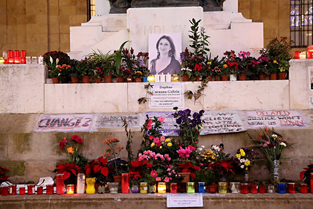 Μάλτα: Σε δίκη τρεις ύποπτοι για τον φόνο της δημοσιογράφου Ντάφνι Καορουάνα Γκαλίτσια