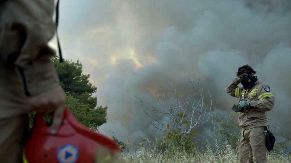 Κιθαιρώνας: Παραμένει εκτός ελέγχου η φωτιά – Οι ισχυροί άνεμοι δυσκολεύουν την κατάσβεση
