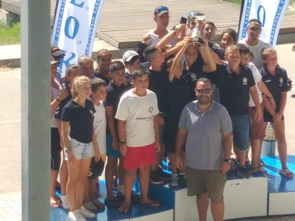 Πρωταθλητής Ελλάδας Ανάπτυξης SUP ο ΝΟΧ, 3ος στο κανόε καγιάκ