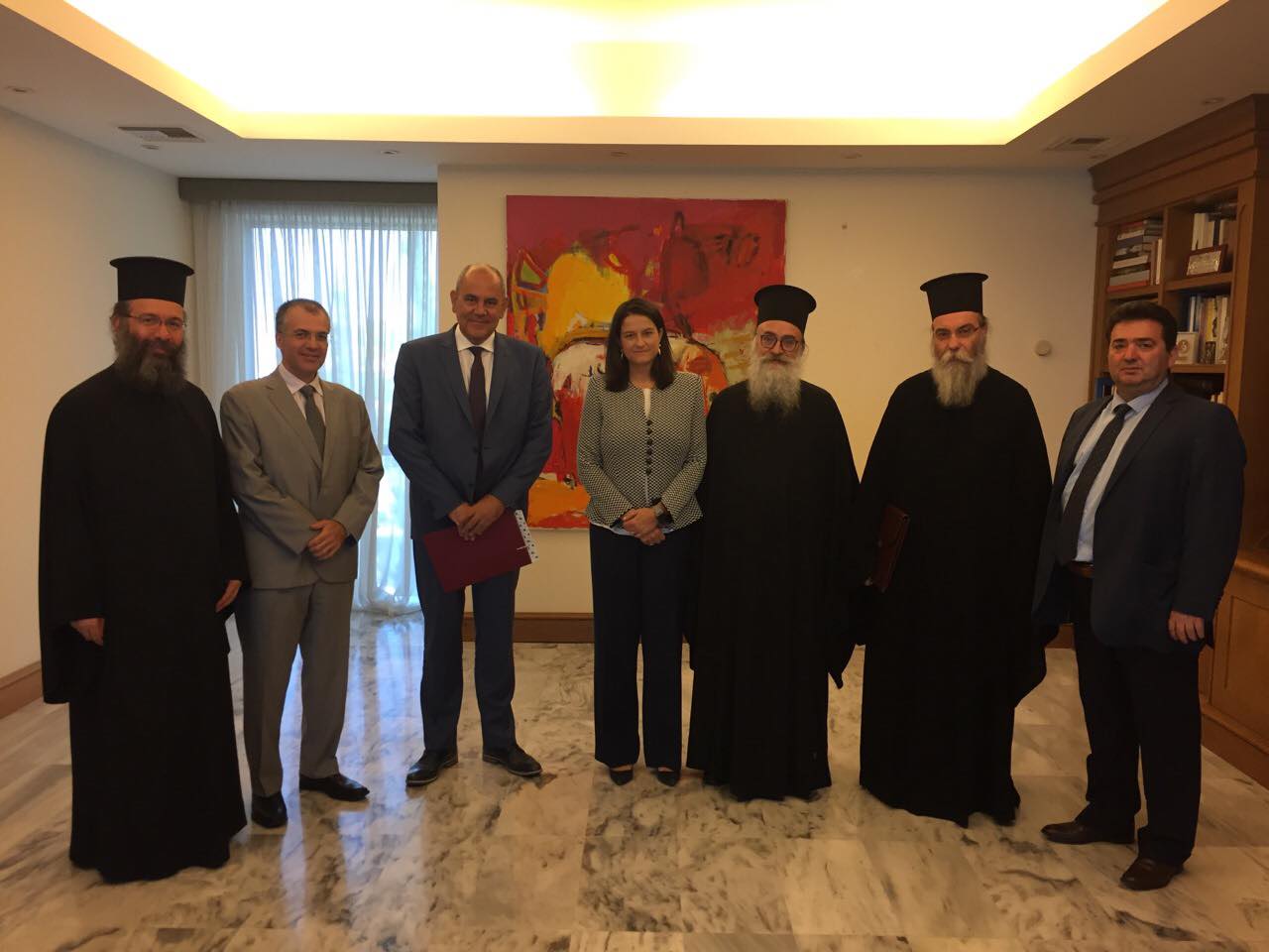 Συνάντηση Αντιπροσωπείας της Εκκλησίας Κρήτης με την ηγεσία του Υπ.Παιδείας