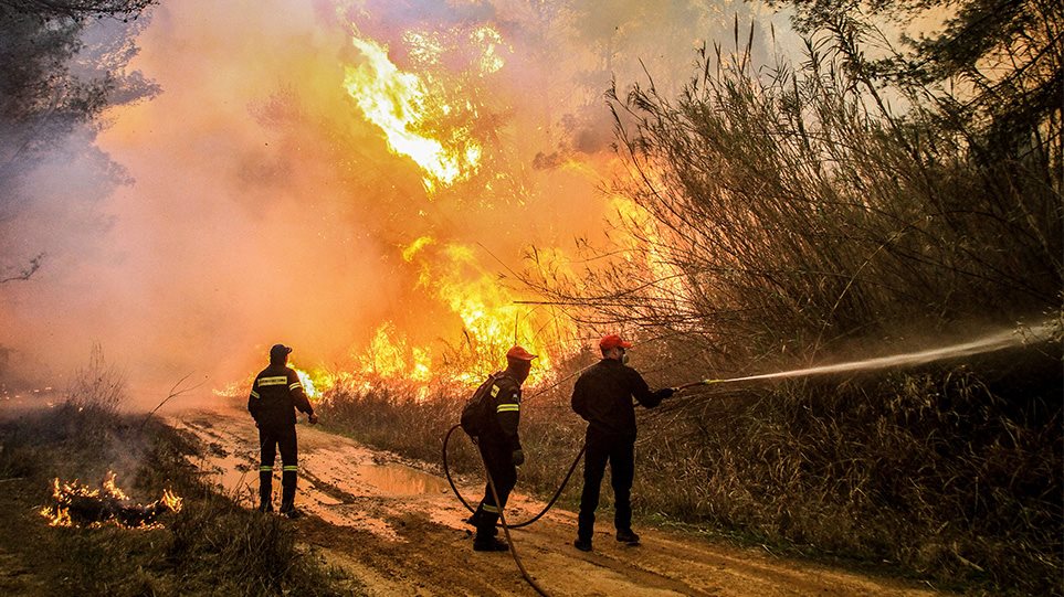 Φωτιά στην Εύβοια: Σε 4 μέτωπα η μάχη με τις φλόγες – Τεράστια οικολογική καταστροφή