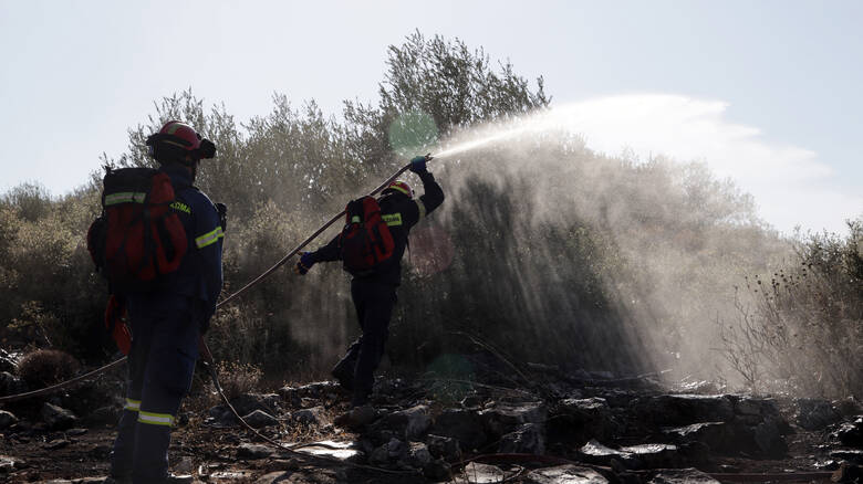Ολονύκτια μάχη με πυρκαγιά στο Ρέθυμνο – Μπαράζ πυρκαγιών στην Κρήτη