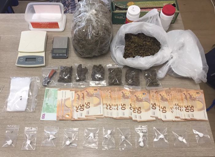 Απανωτές συλλήψεις για κοκαΐνη στο Ηράκλειο (φωτο)