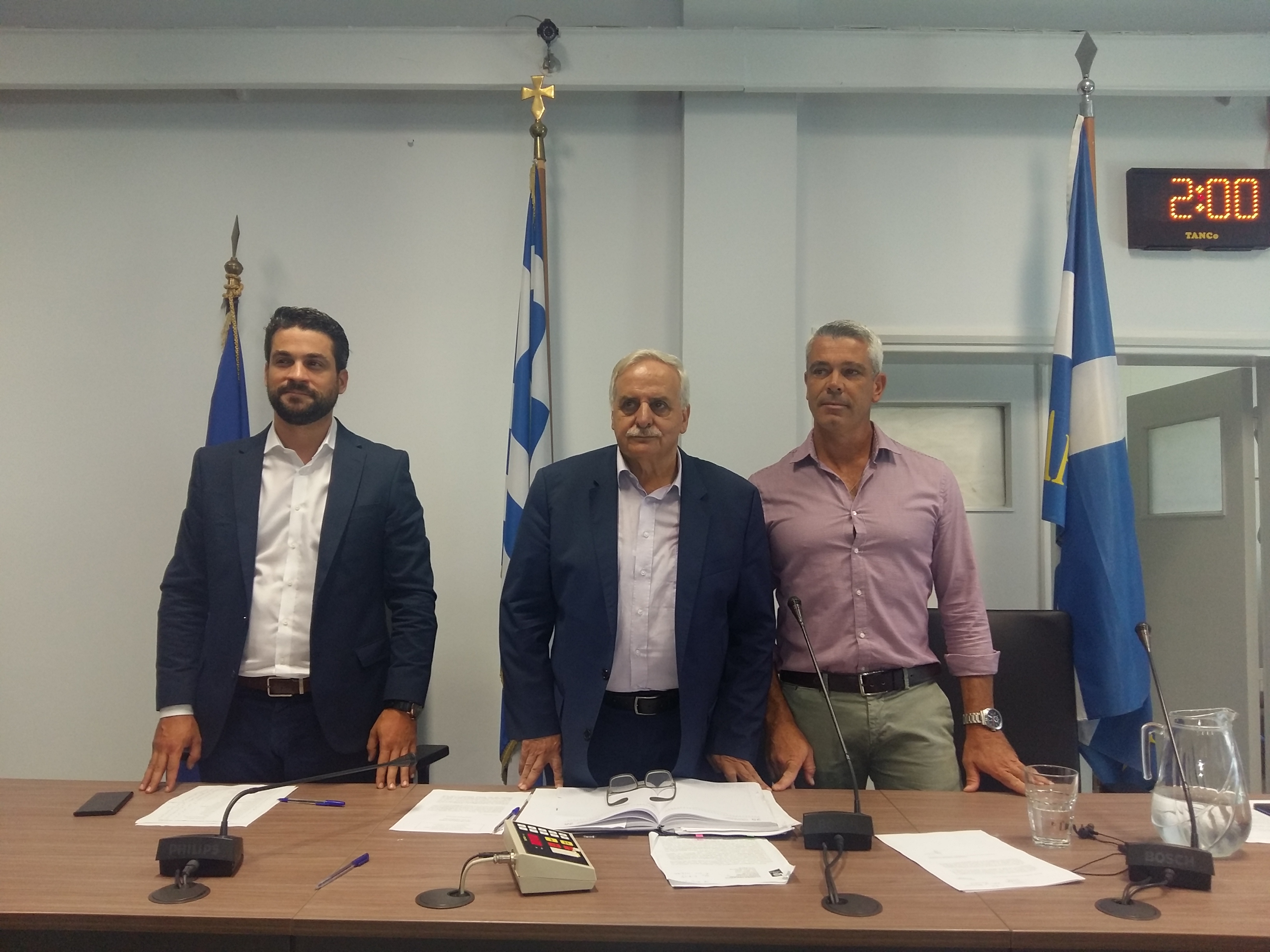 Ο Ευτύχης Δαμιανάκης εξελέγη πρόεδρος του Δημοτικού Συμβουλίου Χανίων