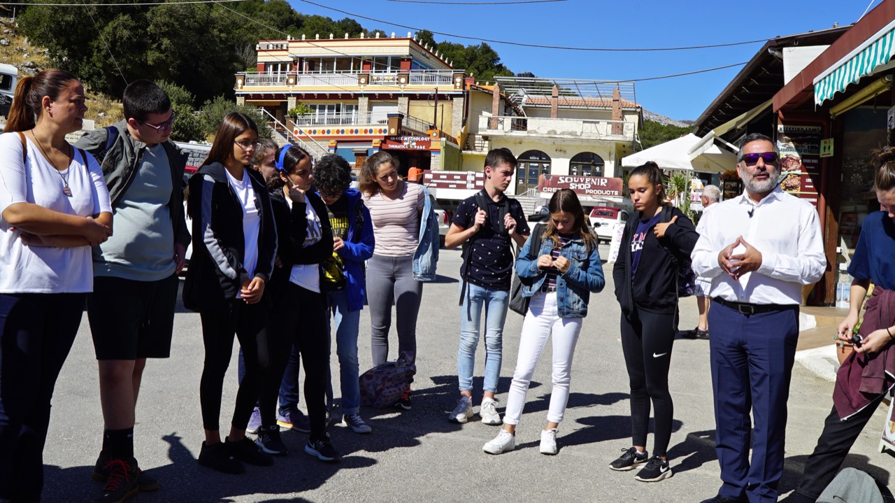 Ο δήμος Οροπεδίου φιλοξένησε Ευρωπαίους μαθητές