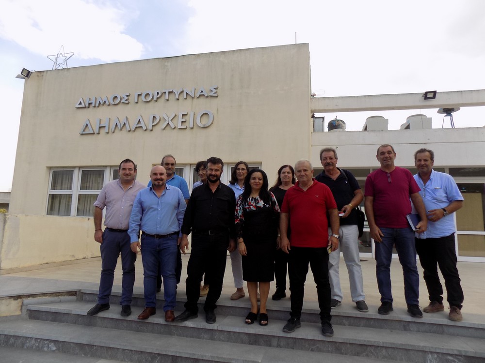 Συνάντηση Δήμου Γόρτυνας με εκπροσώπους των Καππαδοκικών Συλλόγων