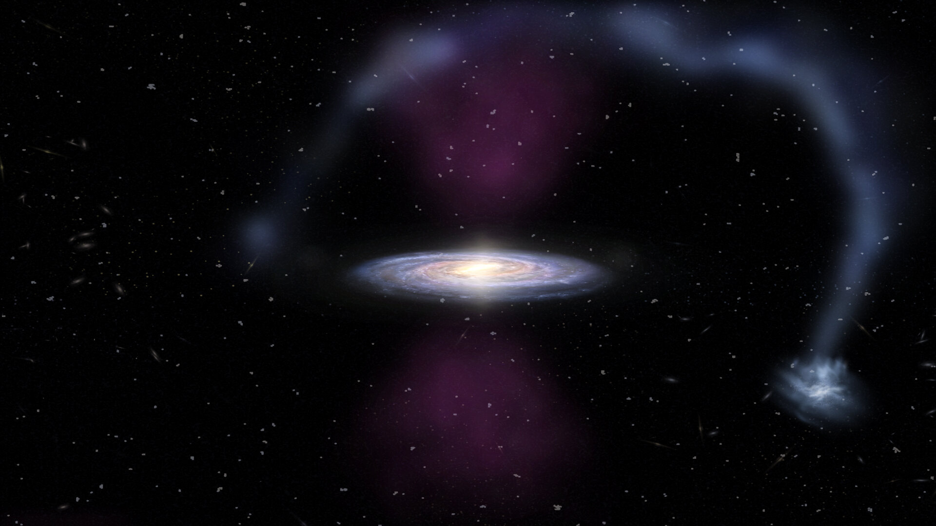 Κατακλυσμική έκρηξη στο κέντρο του γαλαξία μας είχε συμβεί πριν μόνο 3,5 εκατομ. χρόνια