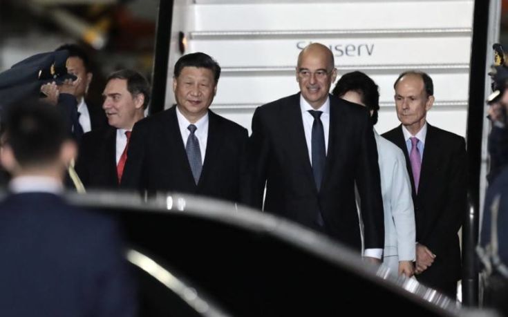 Έφτασε στην Ελλάδα ο ο Πρόεδρος της Κίνας Σι Τζινπίνγκ