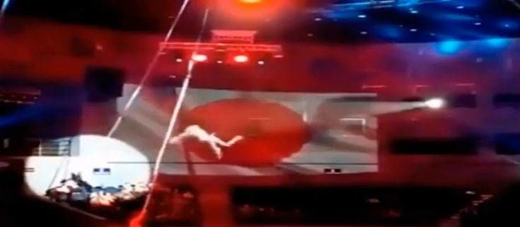 Τρομακτικό ατύχημα: 30χρονη ακροβάτης πέφτει στο κενό την ώρα της παράστασης (Βίντεο)