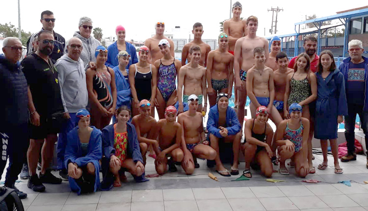 Οι επίλεκτοι κολυμβητές του κλιμακίου Κρήτης