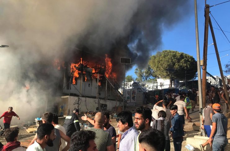 Τραγωδία στο Καρά Τεπέ – Νεκρή πρόσφυγας από πυρκαγιά στον καταυλισμό