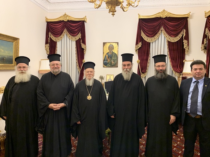 Αντιπροσωπεία της Εκκλησίας της Κρήτης είχε συνάντηση με τον Οικουμενικό Πατριάρχη
