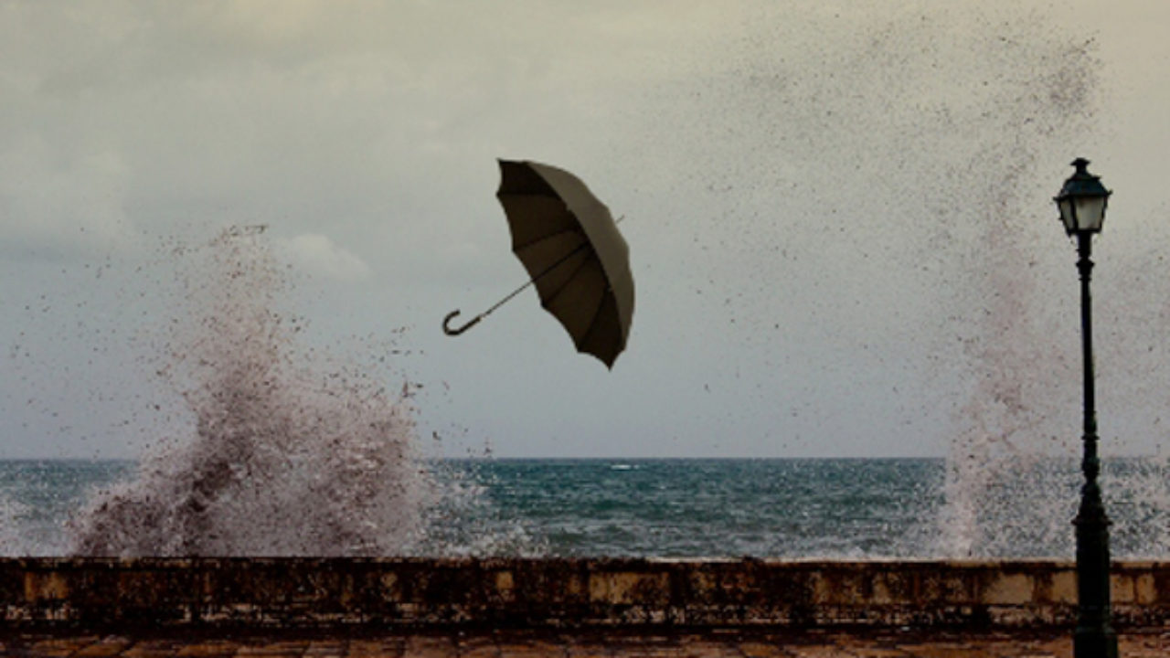 Ασθενείς βροχές και ισχυροί άνεμοι την Δευτέρα στην Κρήτη