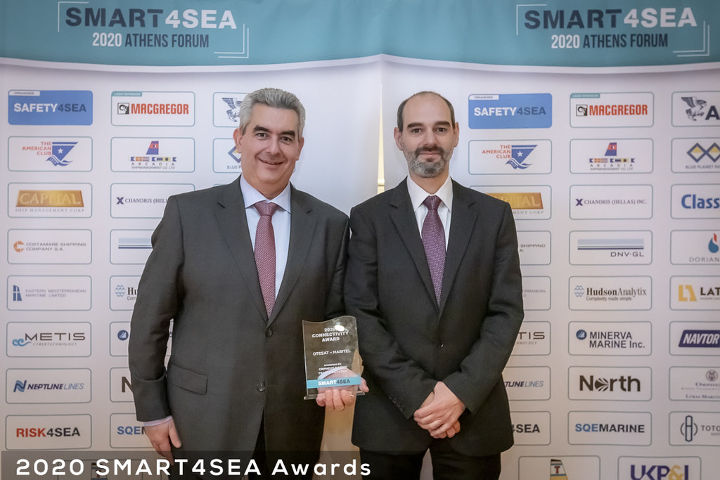 Βραβείο για την ICT λύση δορυφορικών ευρυζωνικών επικοινωνιών s@tGate στην Otesat-Maritel