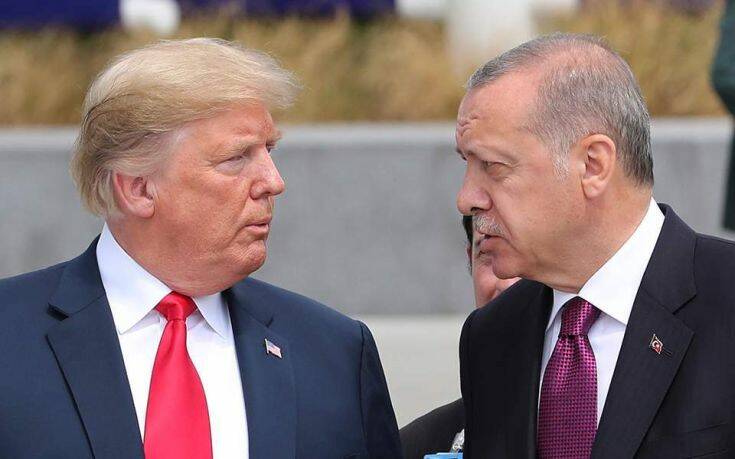 Τηλεφωνική επικοινωνία Ερντογάν-Τραμπ