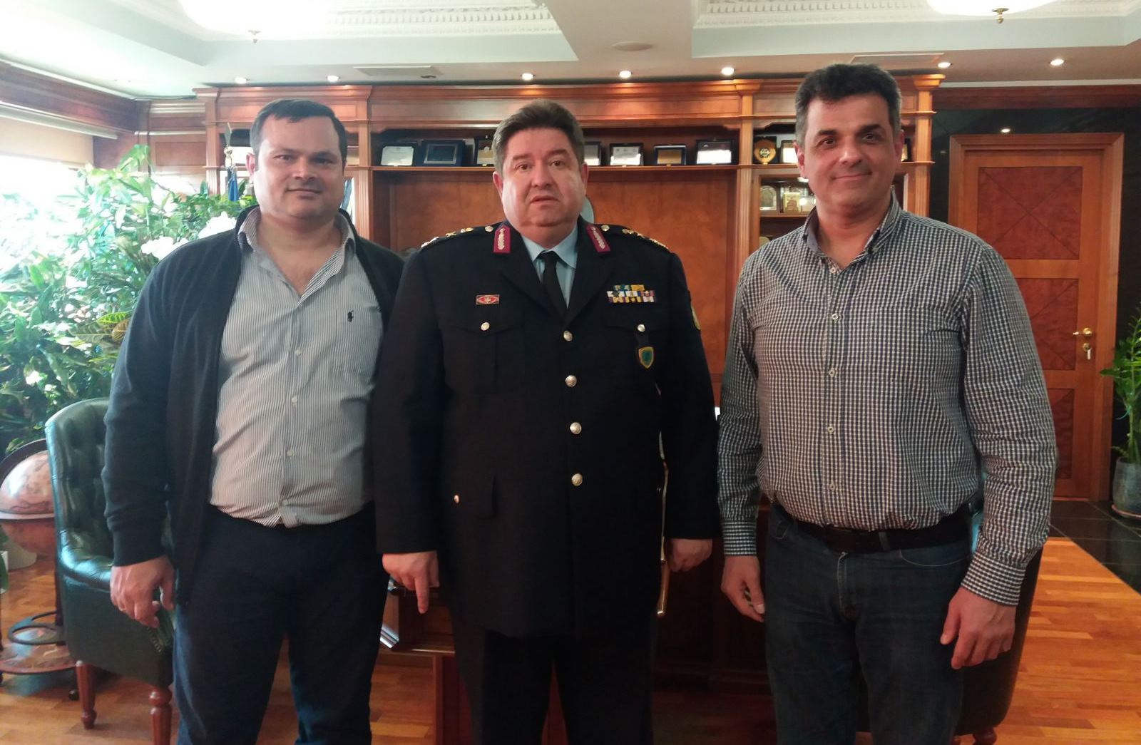 Ένωση Αστυνομικών Υπαλλήλων Χανίων: Συνάντηση με τον Αρχηγό της ΕΛ.ΑΣ.