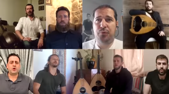 Κρητικοί τραγουδούν και δίνουν χρήματα για τον κορωνοϊό (βιντεο)