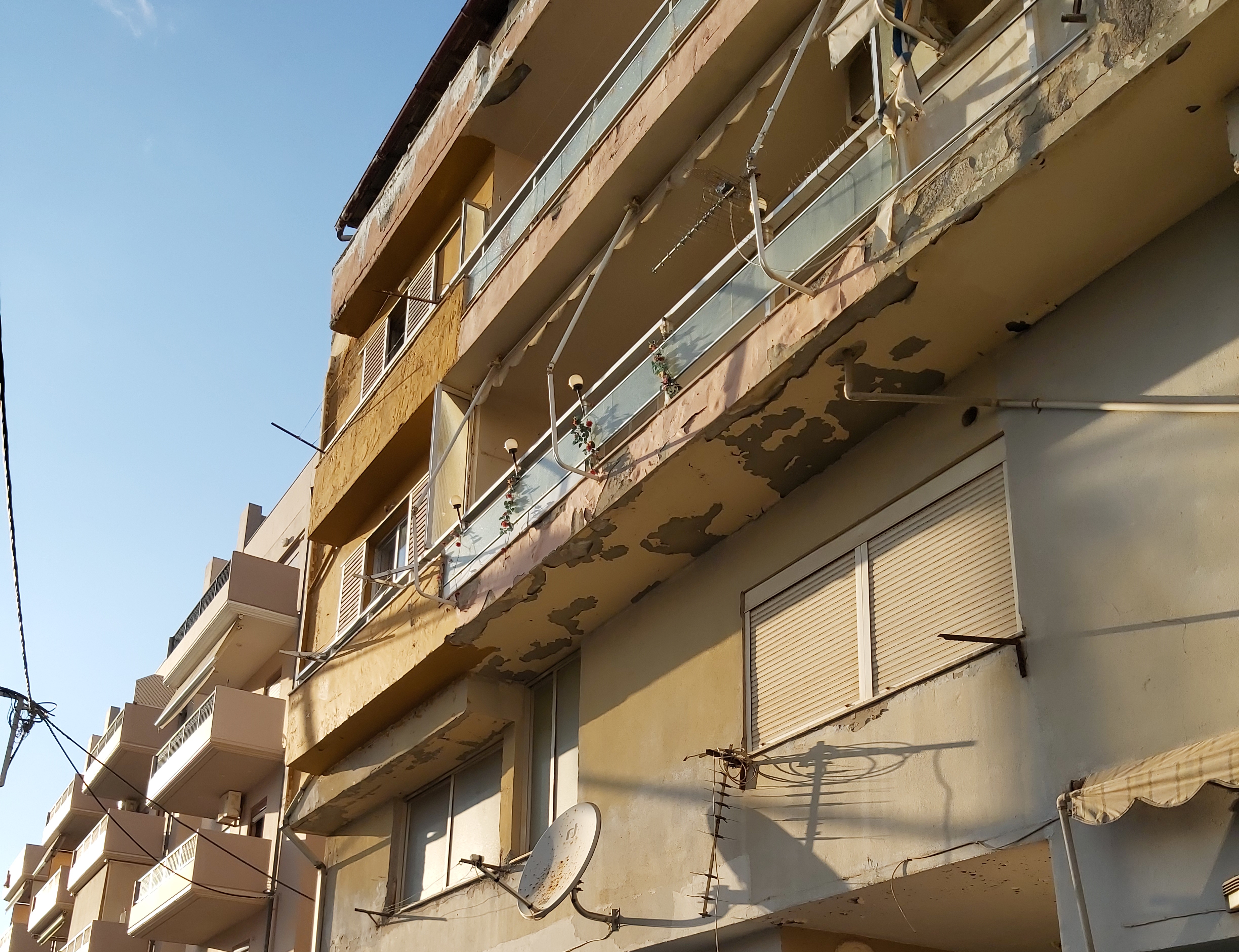 Εργατικό το ατύχημα με τραγικό θύμα έναν 65χρονο οικοδόμο στο Ηράκλειο (φωτο)