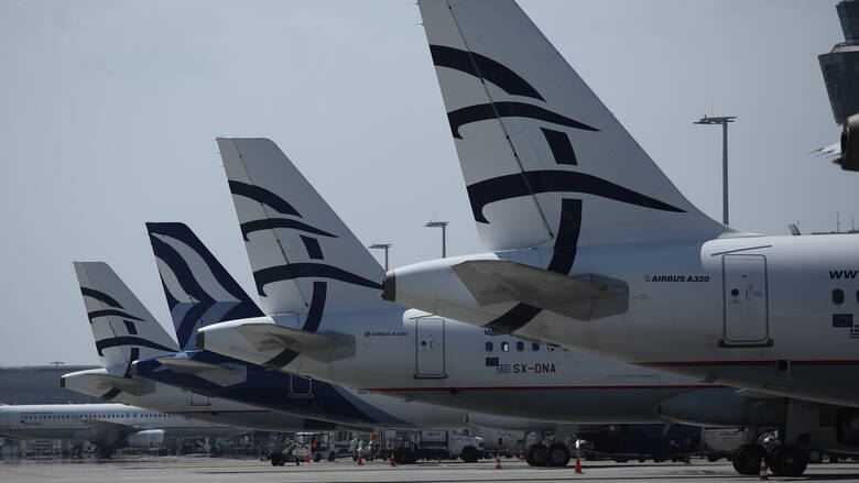 Aegean – Olympic air:  Λιγότερες ακυρώσεις πτήσεων την Τετάρτη – Τι ισχύει για την Κρήτη
