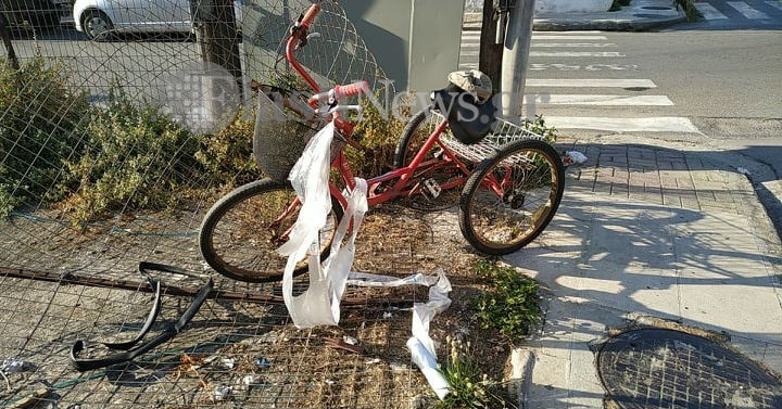 Τροχαίο στο κέντρο των Χανίων – Τραυματίστηκε σοβαρά ποδηλάτης (φωτο)