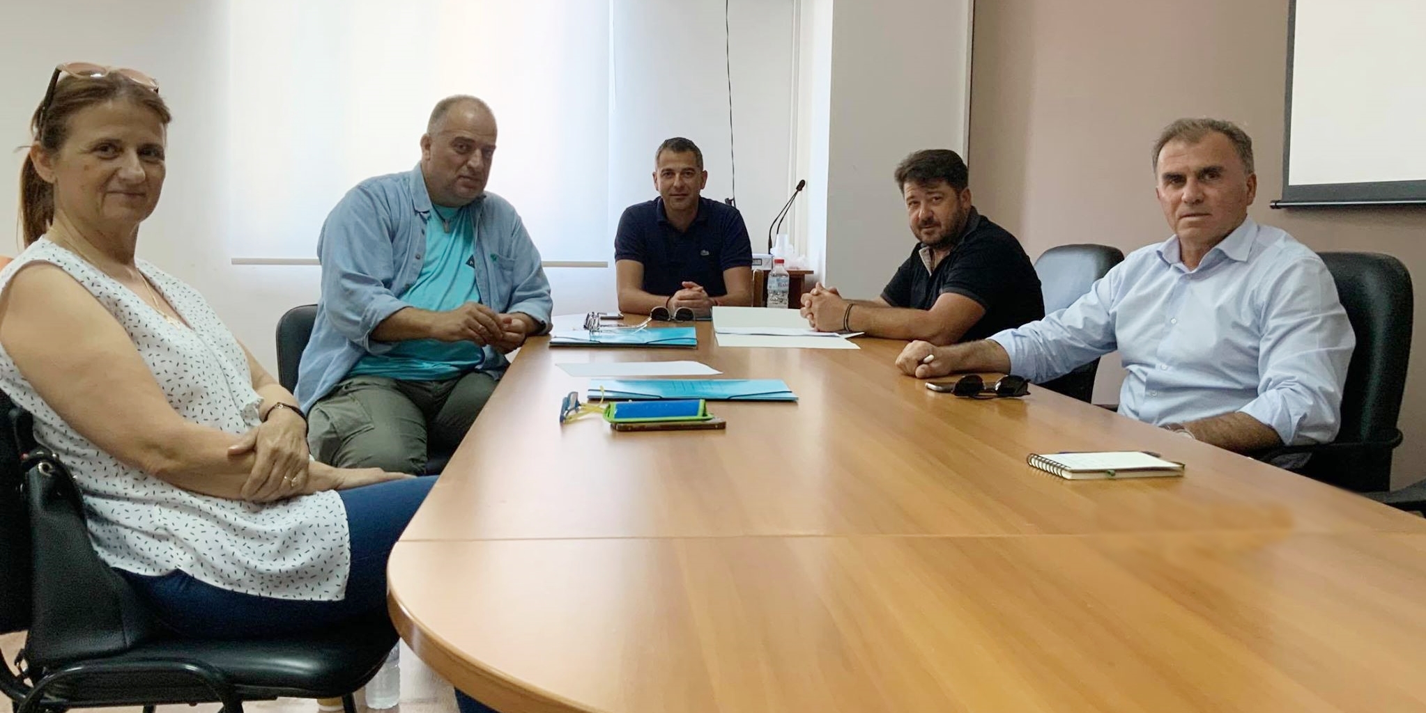 Συνάντηση του Δημάρχου Ιεράπετρας με τους νέους προέδρους επιτροπών του Δήμου