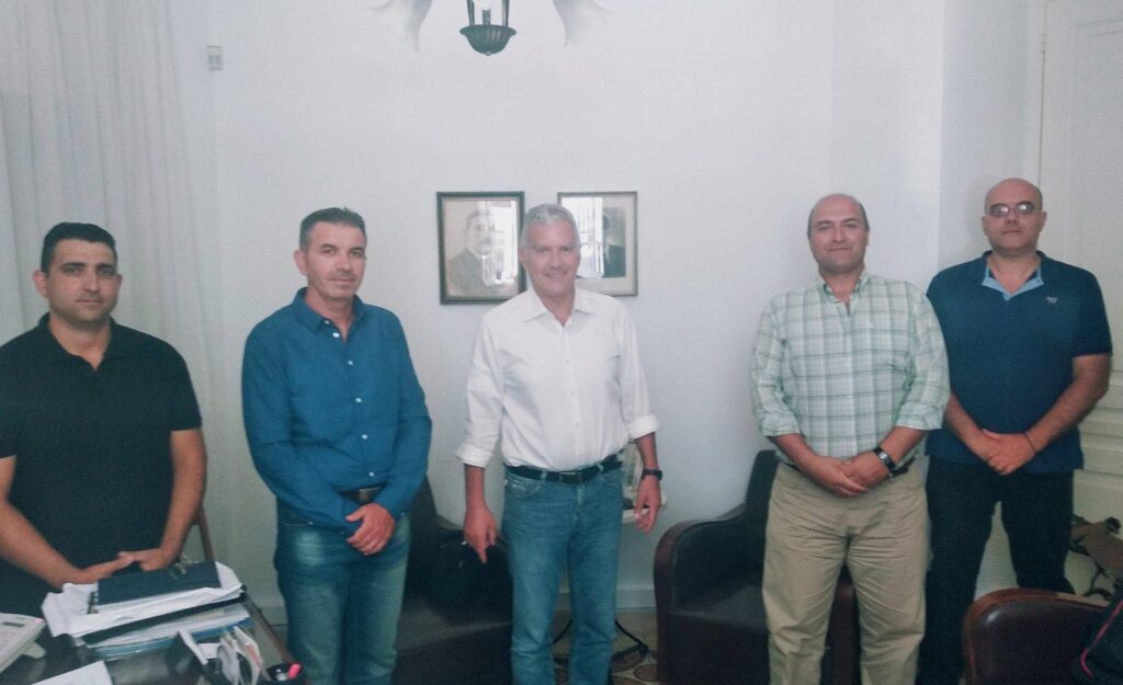 Ε.Π.Λ.Σ. Δυτικής Κρήτης: Συνάντηση με τον Βουλευτή Χανίων Μανούσο Βολουδάκη