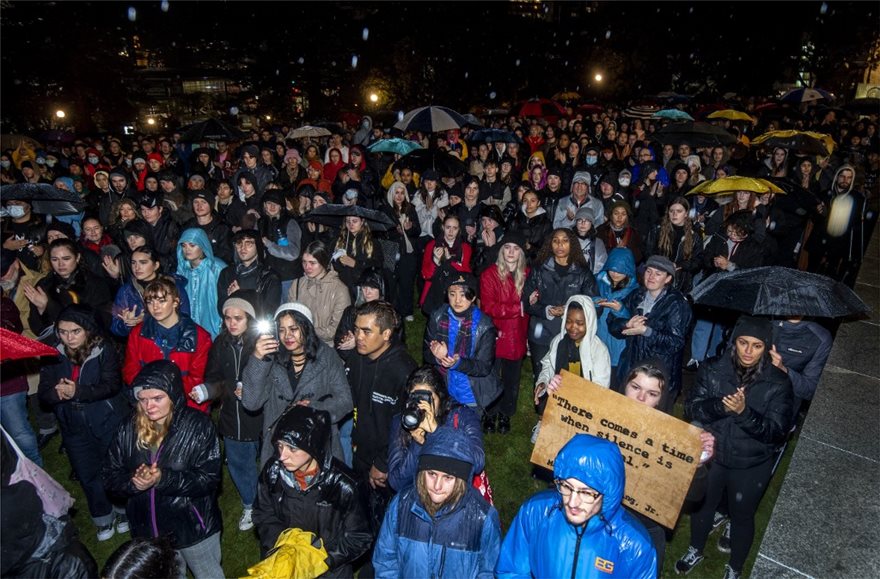 Τζορτζ Φλόιντ: Χιλιάδες διαδηλωτές βγήκαν στους δρόμους της Νέας Ζηλανδίας